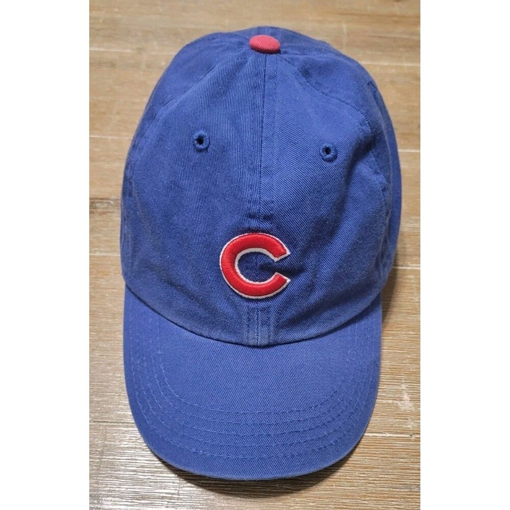 47 Brand Chicago Cubs Cap Hat Kids Youth Adjustable StrapBack Embroidered Blue